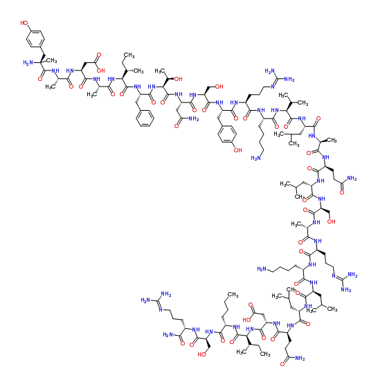 CJC-1295 with DAC molecular structure