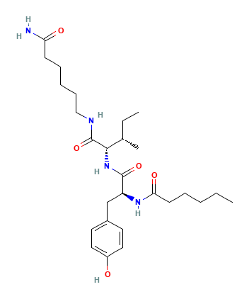 Dihexa molecular structure