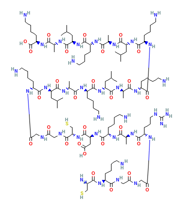 Adipotide (Prohibitin‑TP01) molecular structure